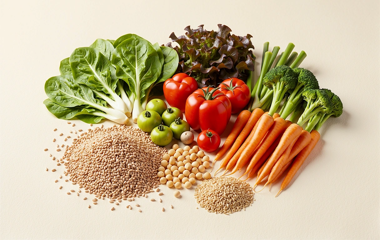 Frische Bio-Lebensmittel